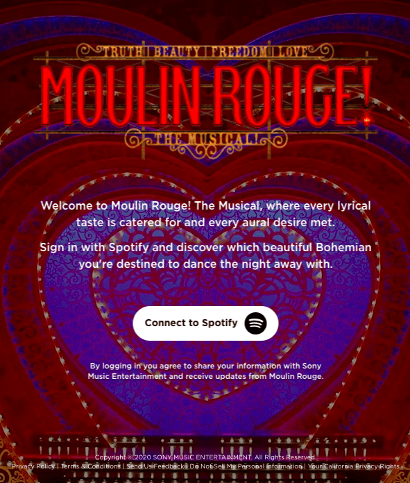 Moulin Rouge — Character Match